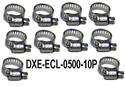 Click here for more information about DX Engineering DXE-ECL-0500-10P - DX Engineering Element Clamps Click here for more information about DX Engineering DXE-ECL-0500-10P - DX Engineering Element Clamps