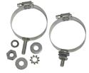 Click here for more information about DX Engineering DXE-ECLS-150 - DX Engineering Stainless Mounting Clamps with Studs Click here for more information about DX Engineering DXE-ECLS-150 - DX Engineering Stainless Mounting Clamps with Studs