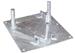 ROHN BPH25G ROHN Hinged Tower Base Plates | DX Engineering