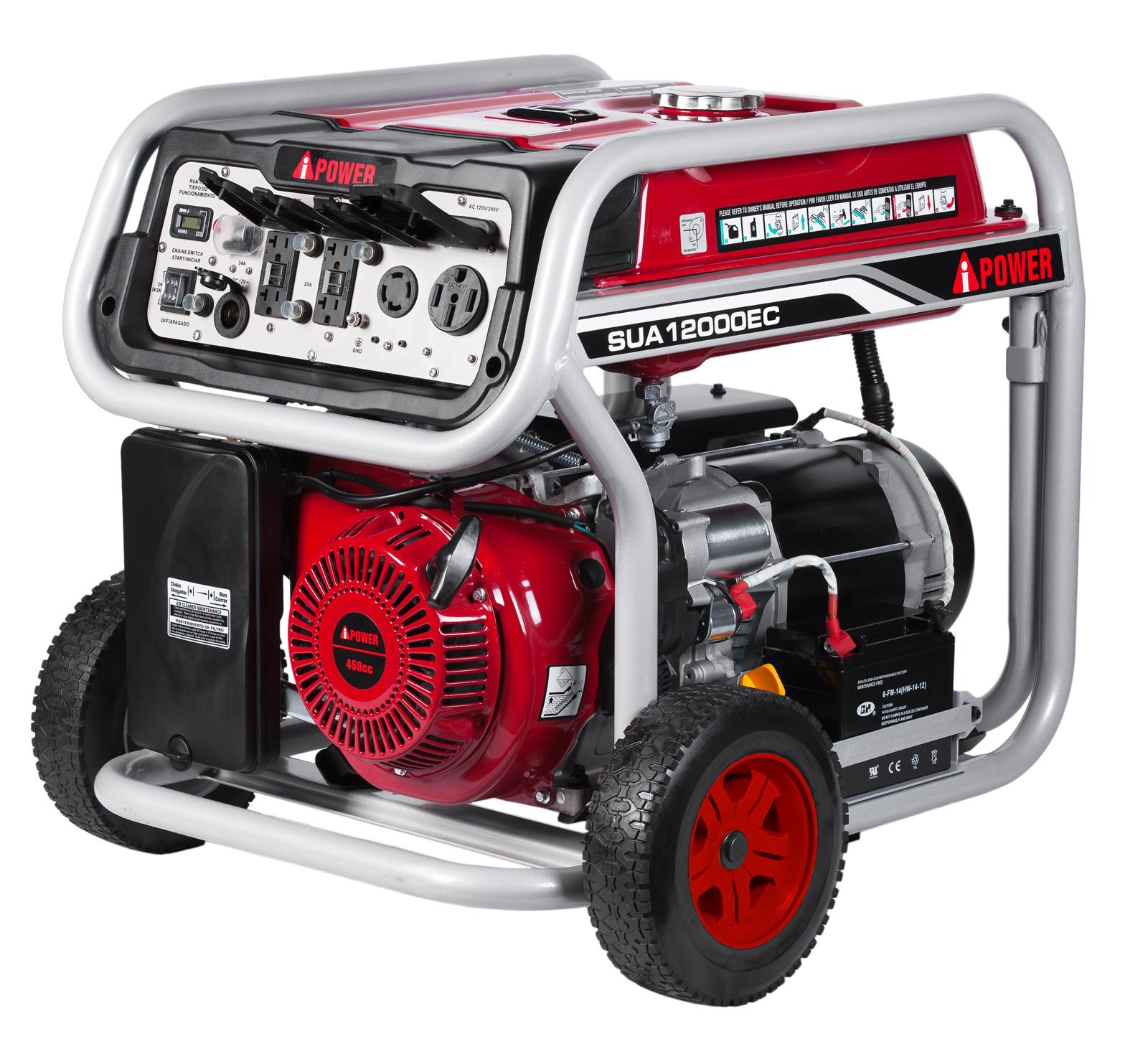 A iPower SUA12000EC A iPower Portable Generators DX Engineering a-ipower-sua12000ec-a-ipower-portable-generators-dx-engineering
