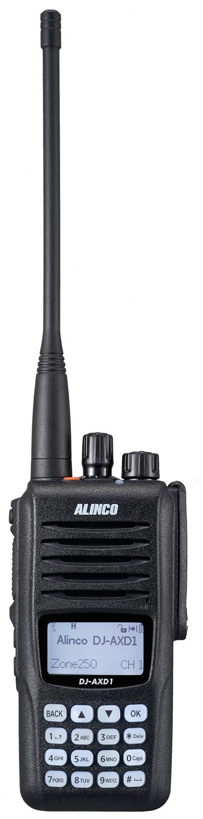 Alinco DJ-AXD1T Alinco DJ-AXD Series DMR HT Transceivers | DX Engineering