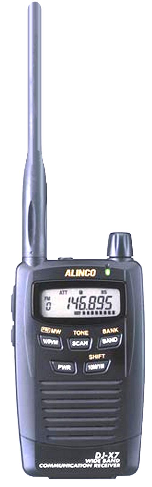 Alinco DJ-X7T Alinco DJ-X7T Wideband Handheld Receivers | DX Engineering