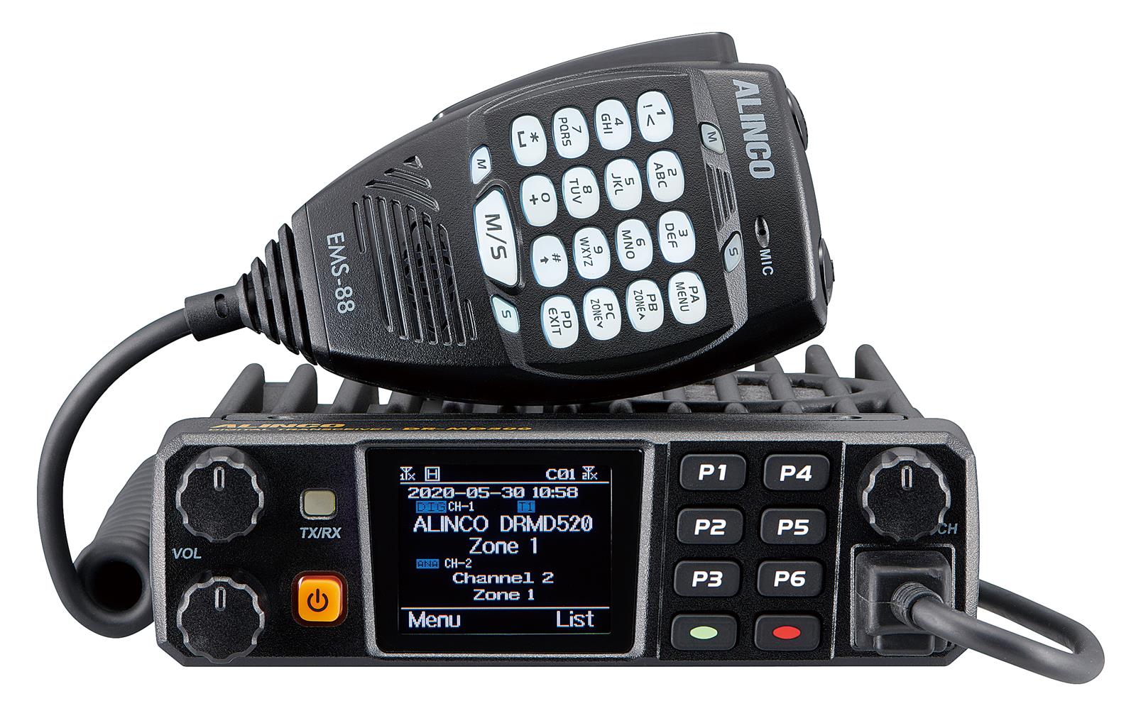 Alinco DR-MD520T Alinco DR-MD520T Advanced Tri-Band VHF/UHF/DMR