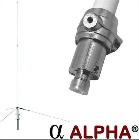 Alpha Antenna UV6VERTANT Alpha Antenna UV6 Quad-Band Base Vertical