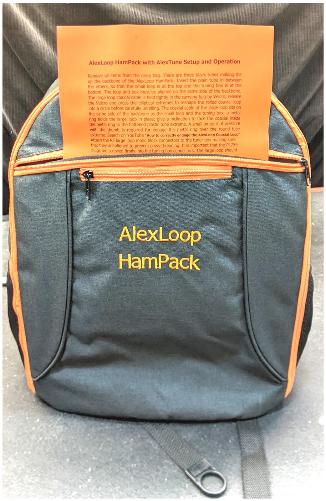 AlexLoop HAMPACK AlexLoop HamPack Portable Magnetic Loop