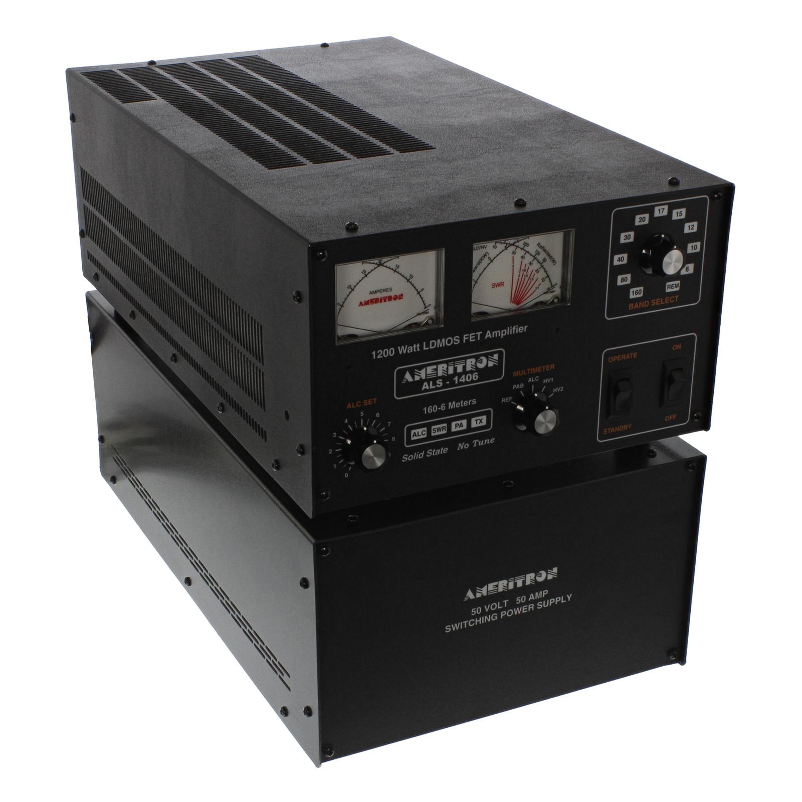 Ameritron ALS-1406 Ameritron ALS-1406 HF Plus 6 Meters Solid State ...