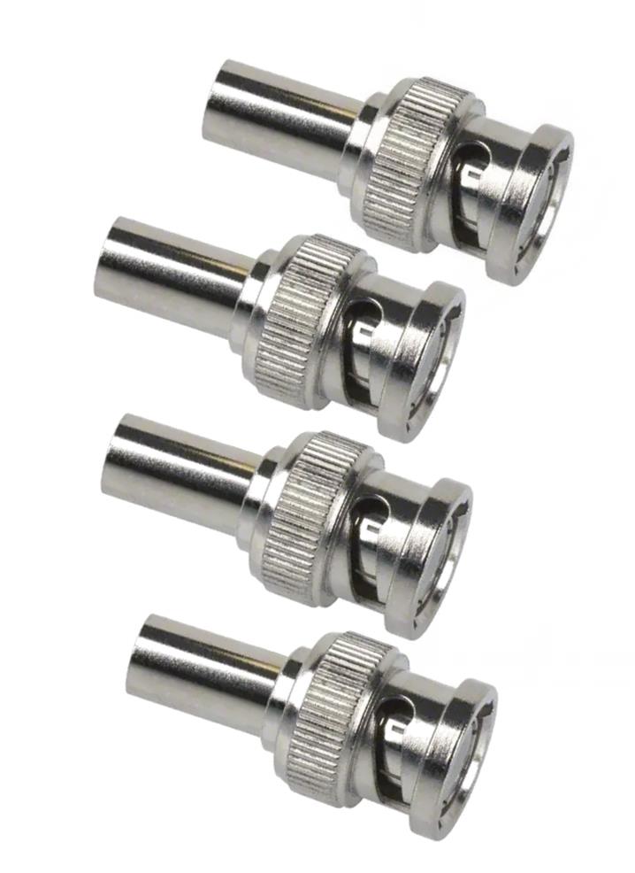 Amphenol RF 112116-4 Amphenol RF 112116 Solderless BNC Male Connectors ...