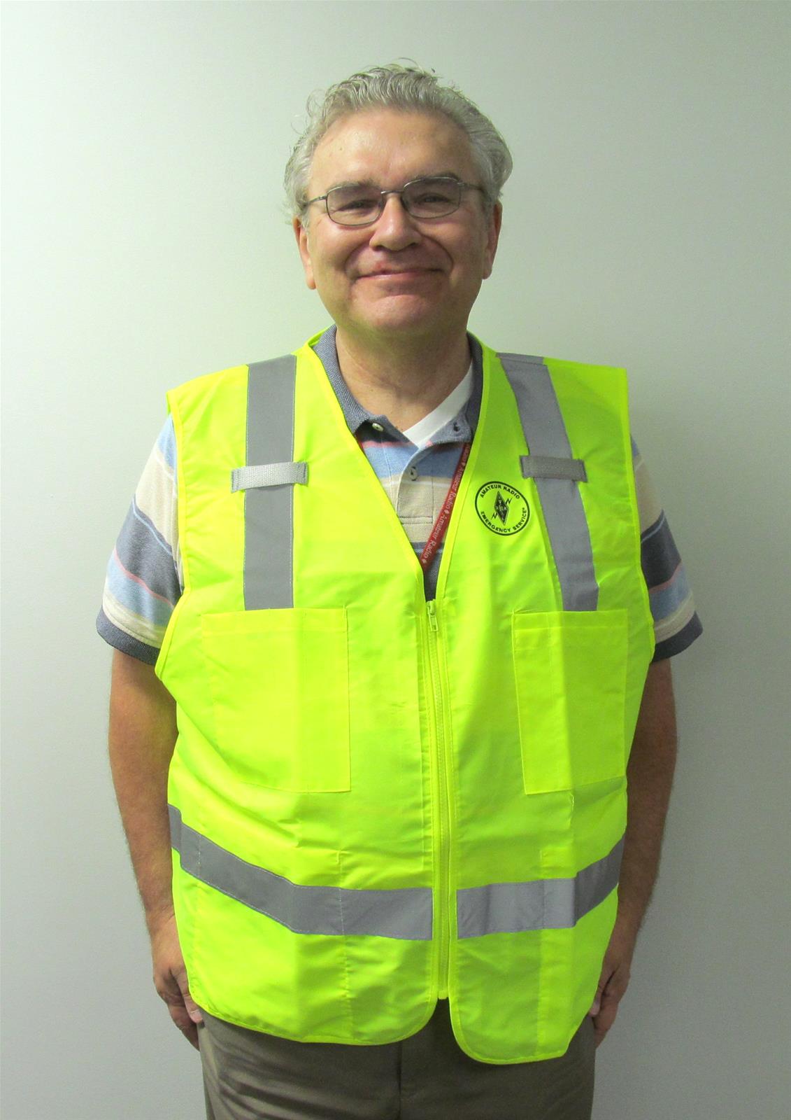 MAX428 Class 2 Mesh Vest, Safety Orange custom embroidered