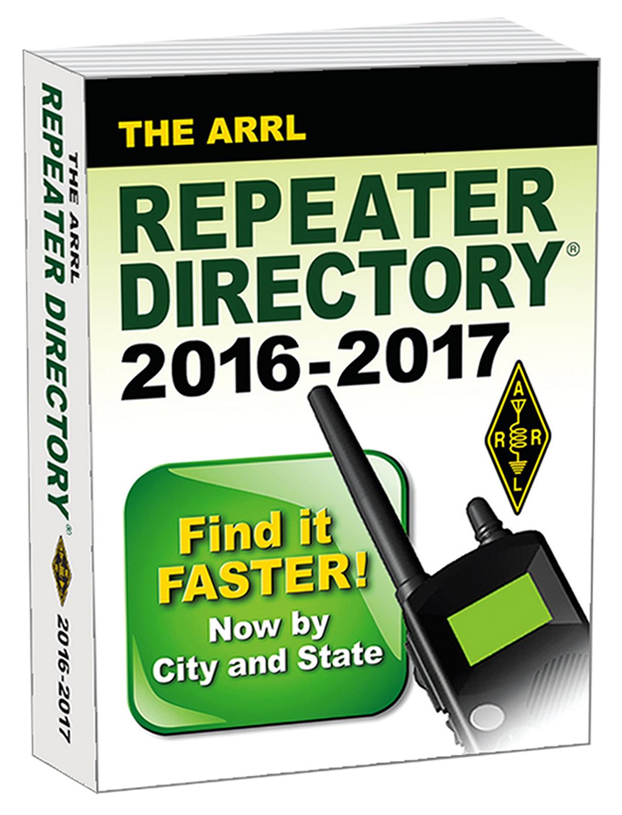 ARRL 0536 ARRL Repeater Directory PocketSized 2016/17 Edition DX