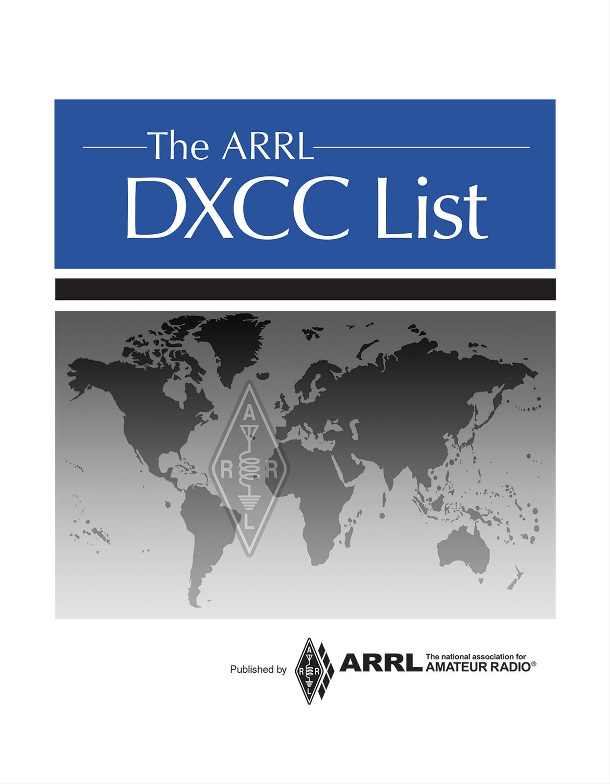 ARRL 0604 ARRL DXCC List 2016 Edition DX Engineering