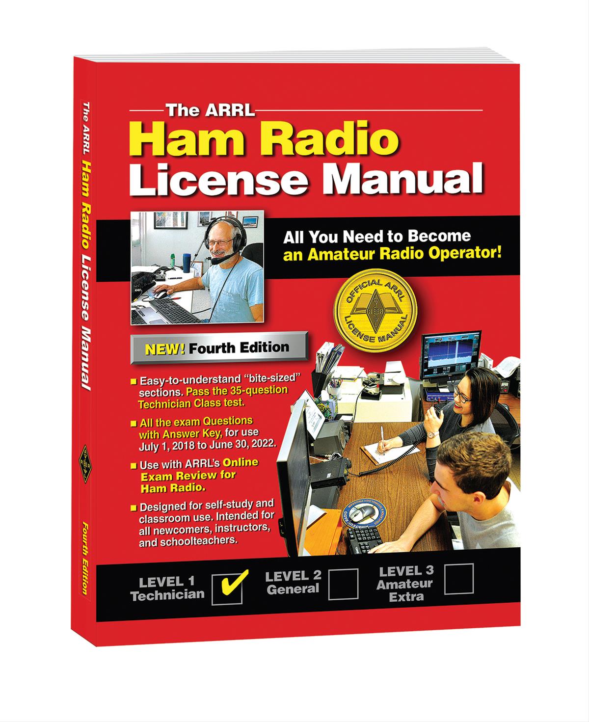 Arrl 0871 Arrl Ham Radio License Manual 4th Edition Dx Engineering