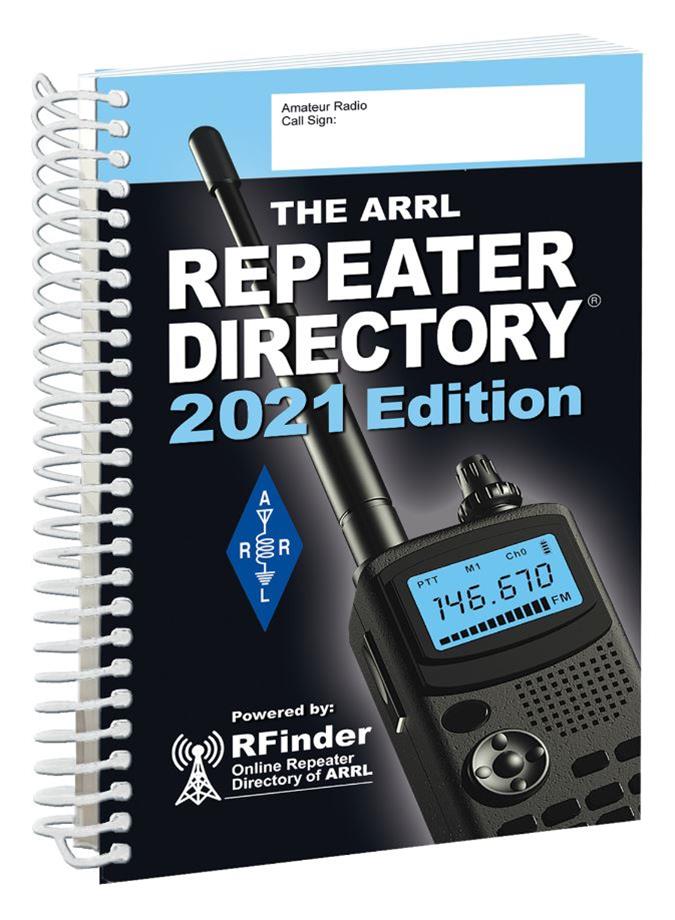 ARRL 1434 The ARRL Repeater Directory® 2021 Edition DX Engineering