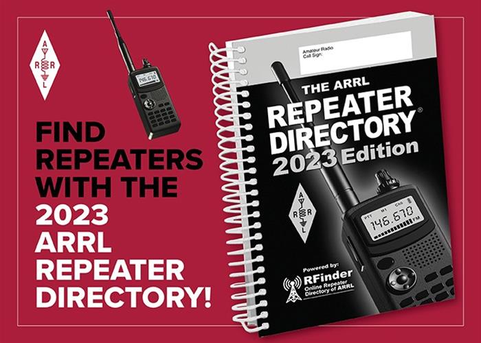 ARRL 1670 The ARRL Repeater Directory® 2023 Edition DX Engineering
