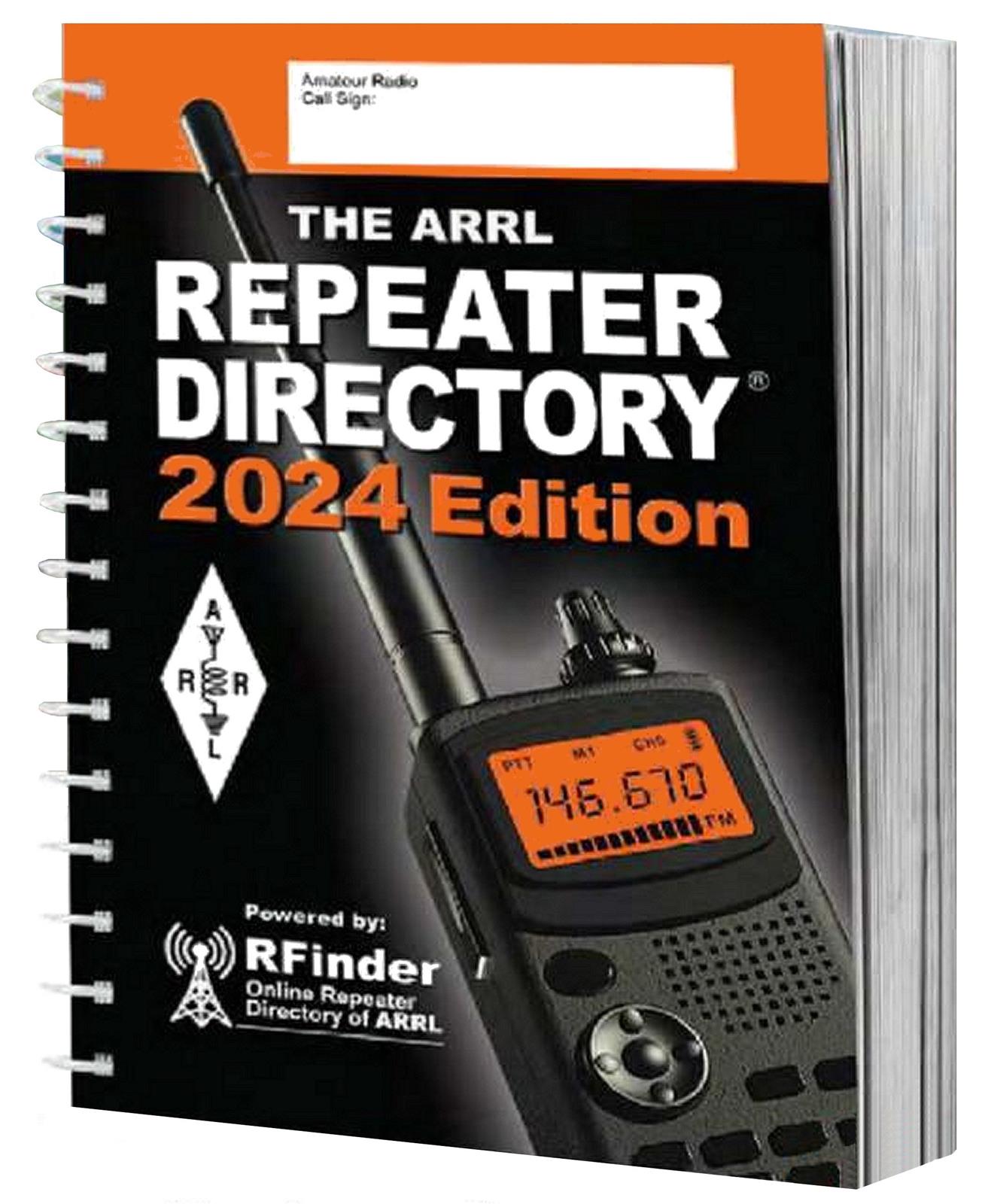 ARRL 1854 The ARRL Repeater Directory® 2024 Edition DX Engineering