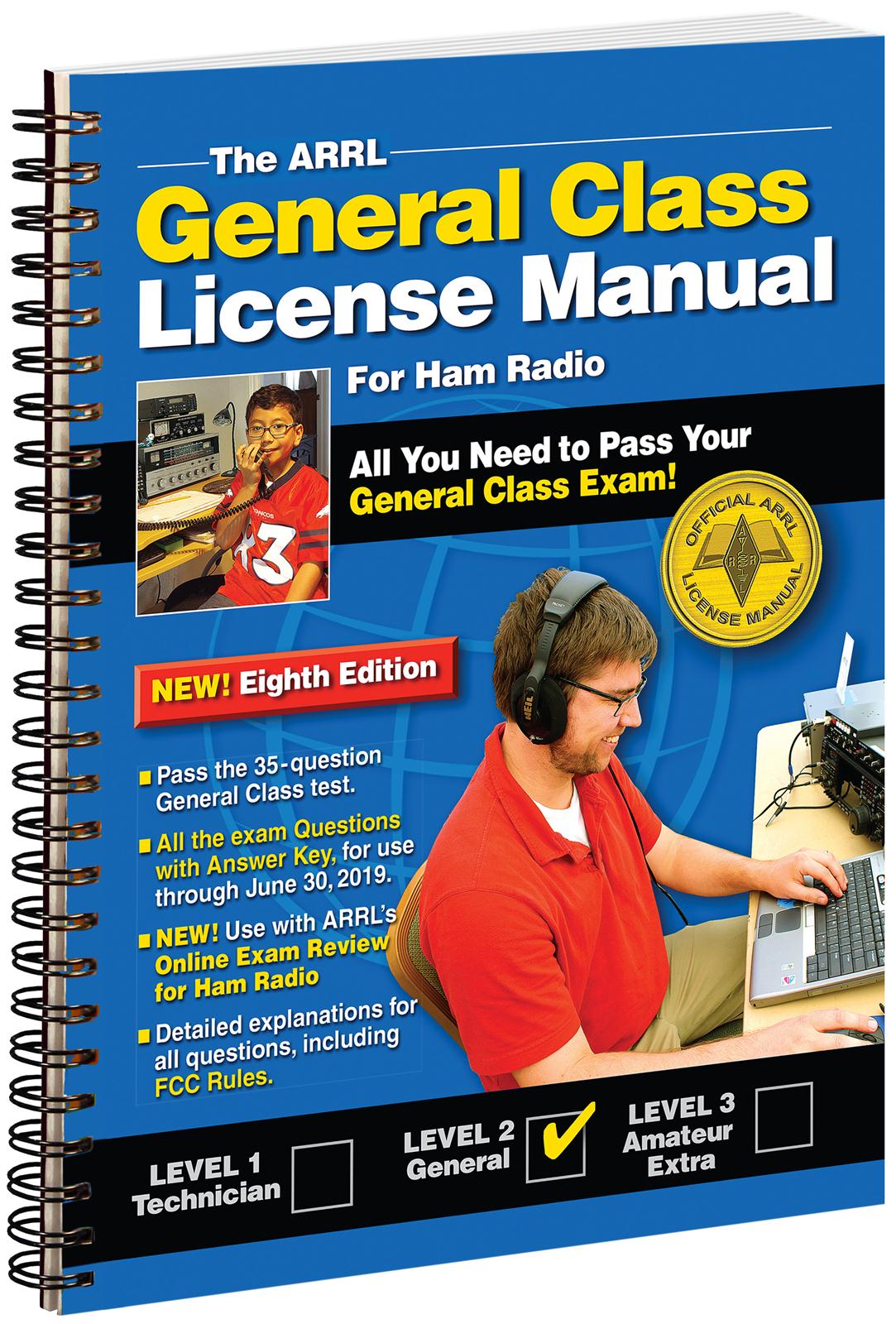 ARRL 1904 ARRL's General Class License Manual- Spiral Bound Edition