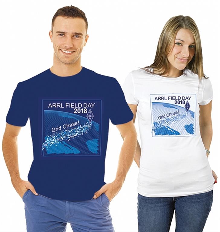 ARRL 2018N4XL Navy Blue 2018 ARRL Field Day TShirts DX Engineering