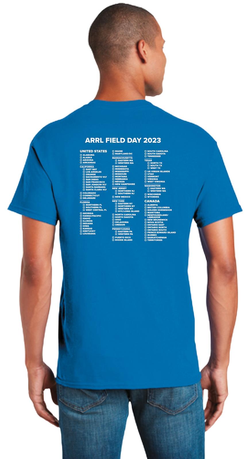 2023 ARRL Field Day Short Sleeve TShirts DX Engineering