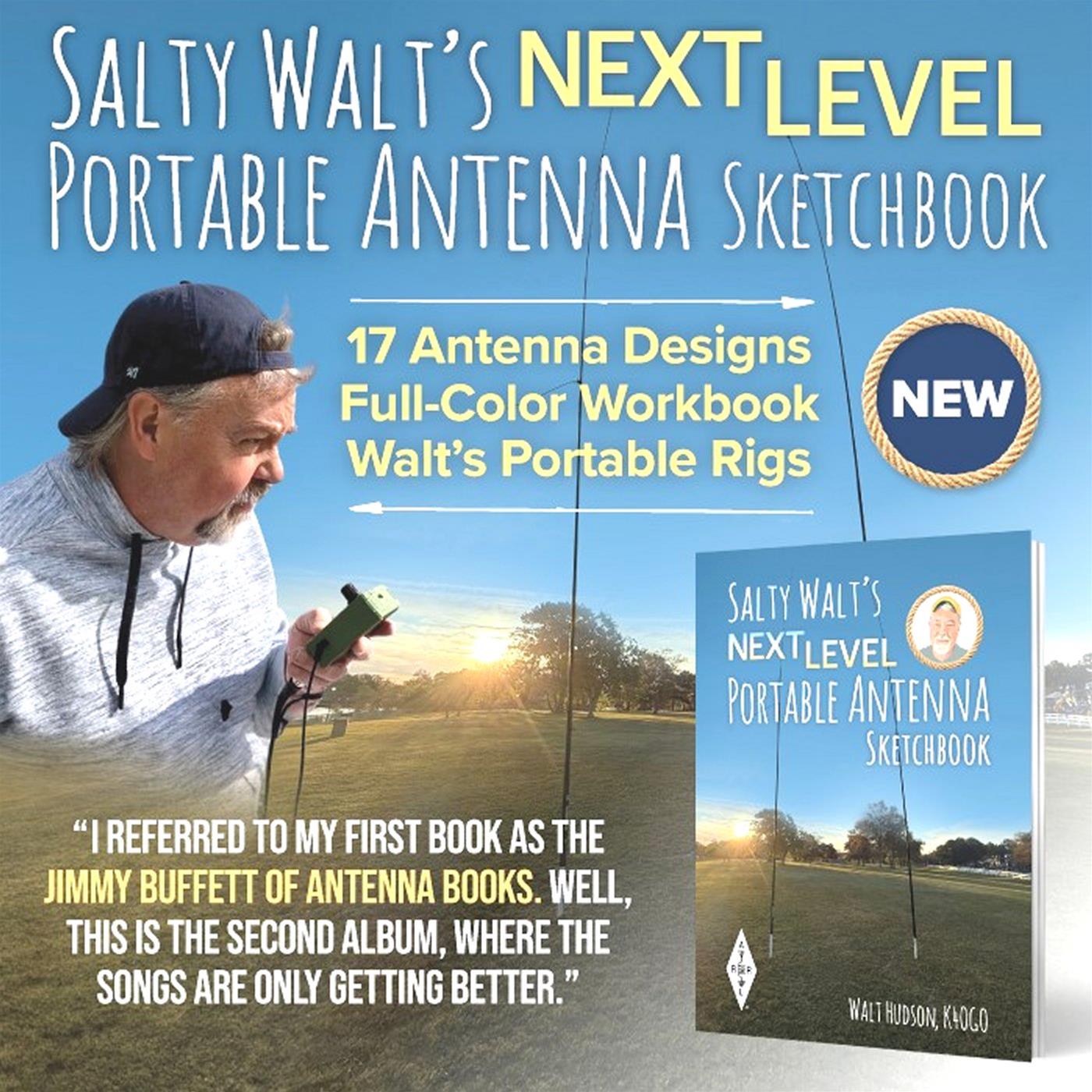ARRL 2370 Salty Walt's Next Level Portable Antenna Sketchbook | DX