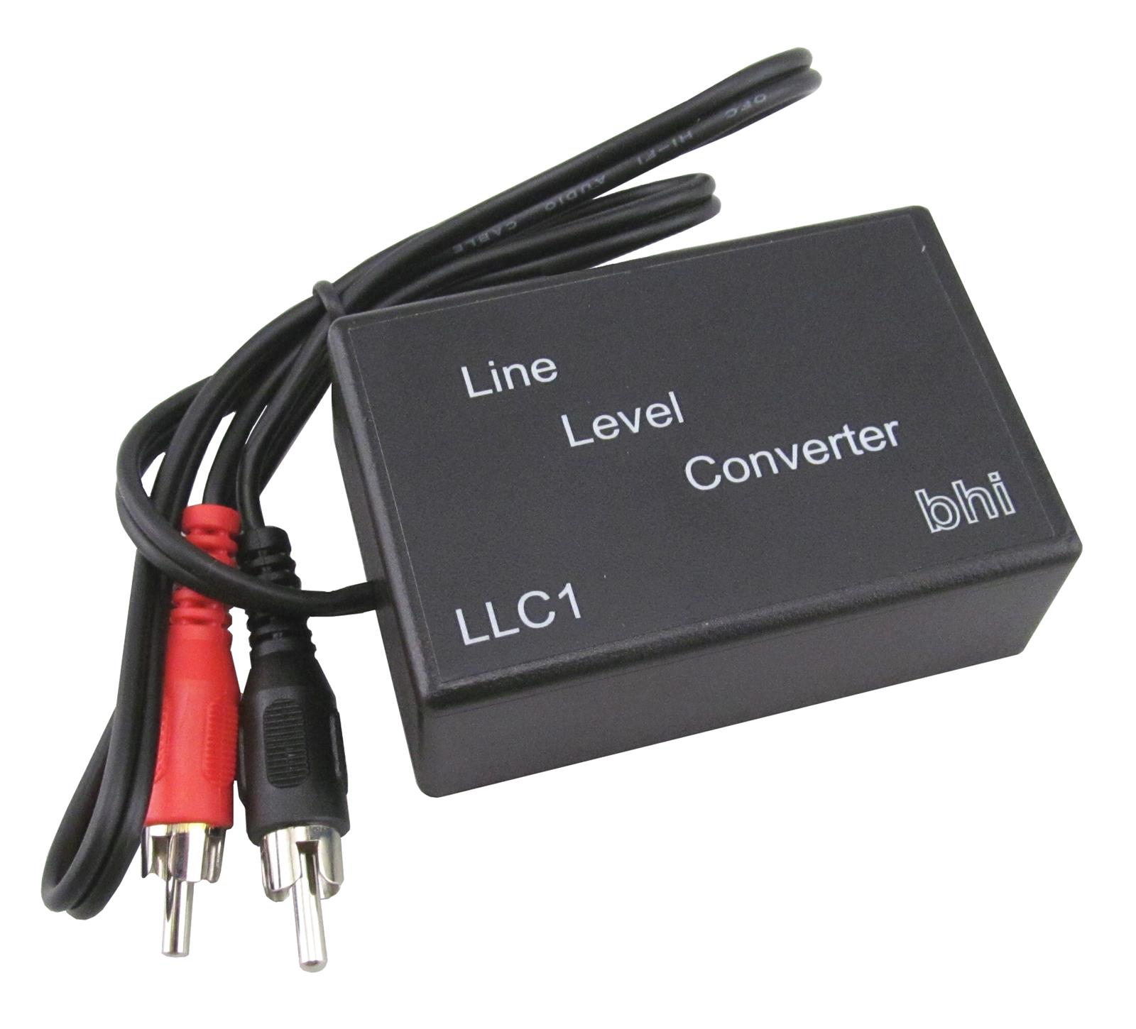 bhi Ltd LLC1 bhi LLC1 Stereo Line Level Converter