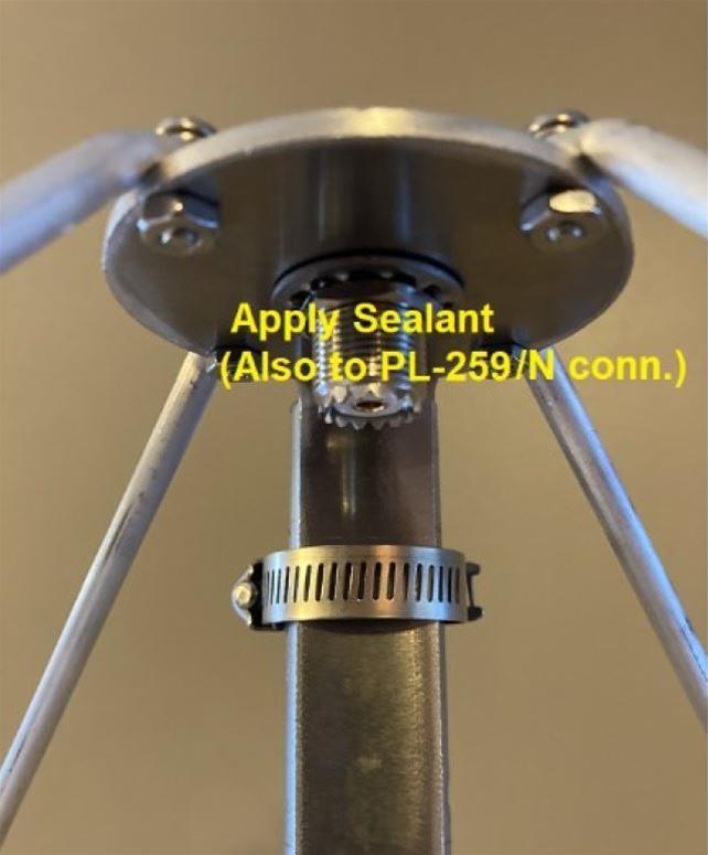 COMPACTenna COUNTERPSEN COMPACtenna CompacCounterpoise NMO Mount Base