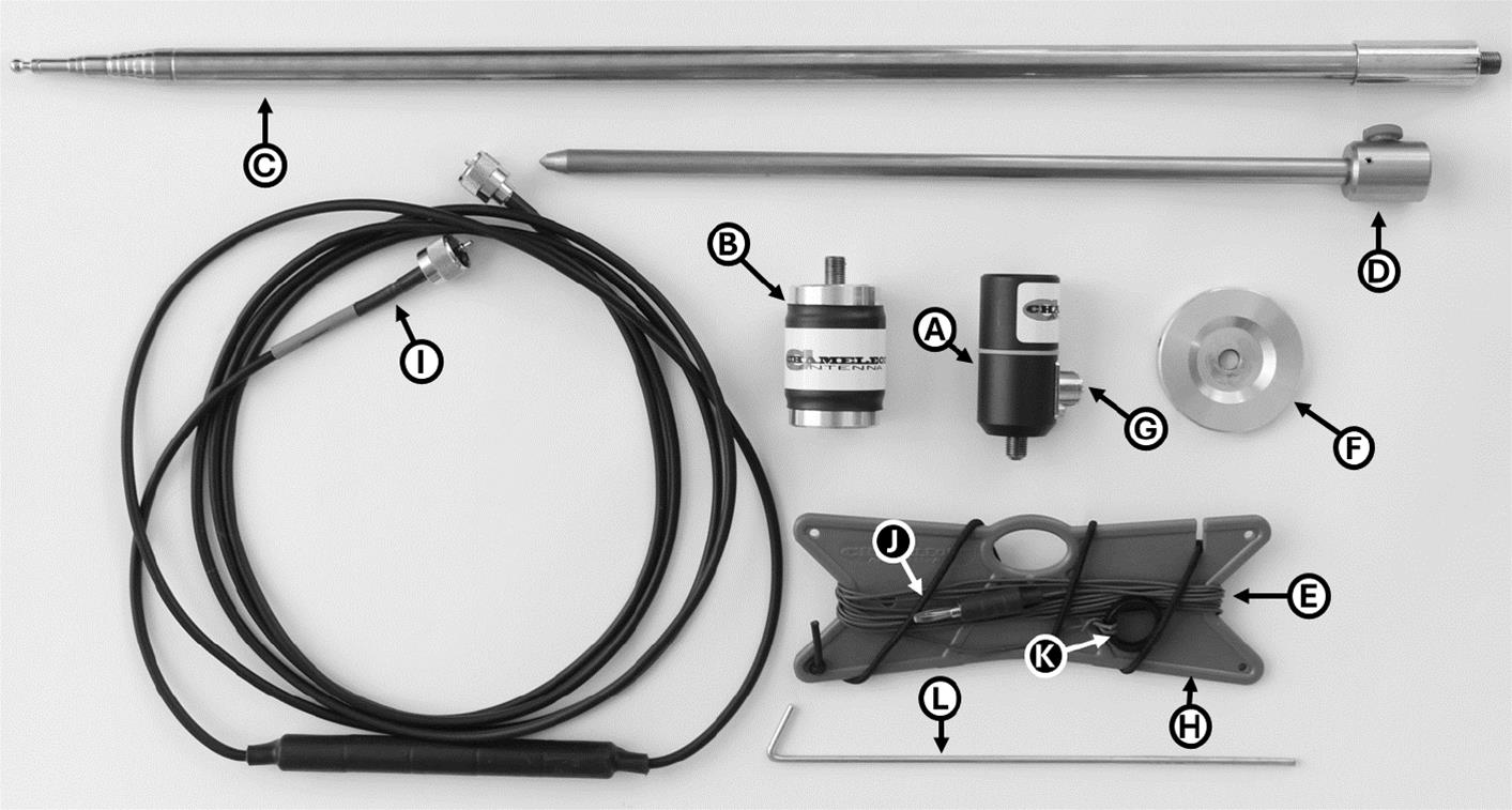 Chameleon Antenna CHA-BV-SO239 Antenna