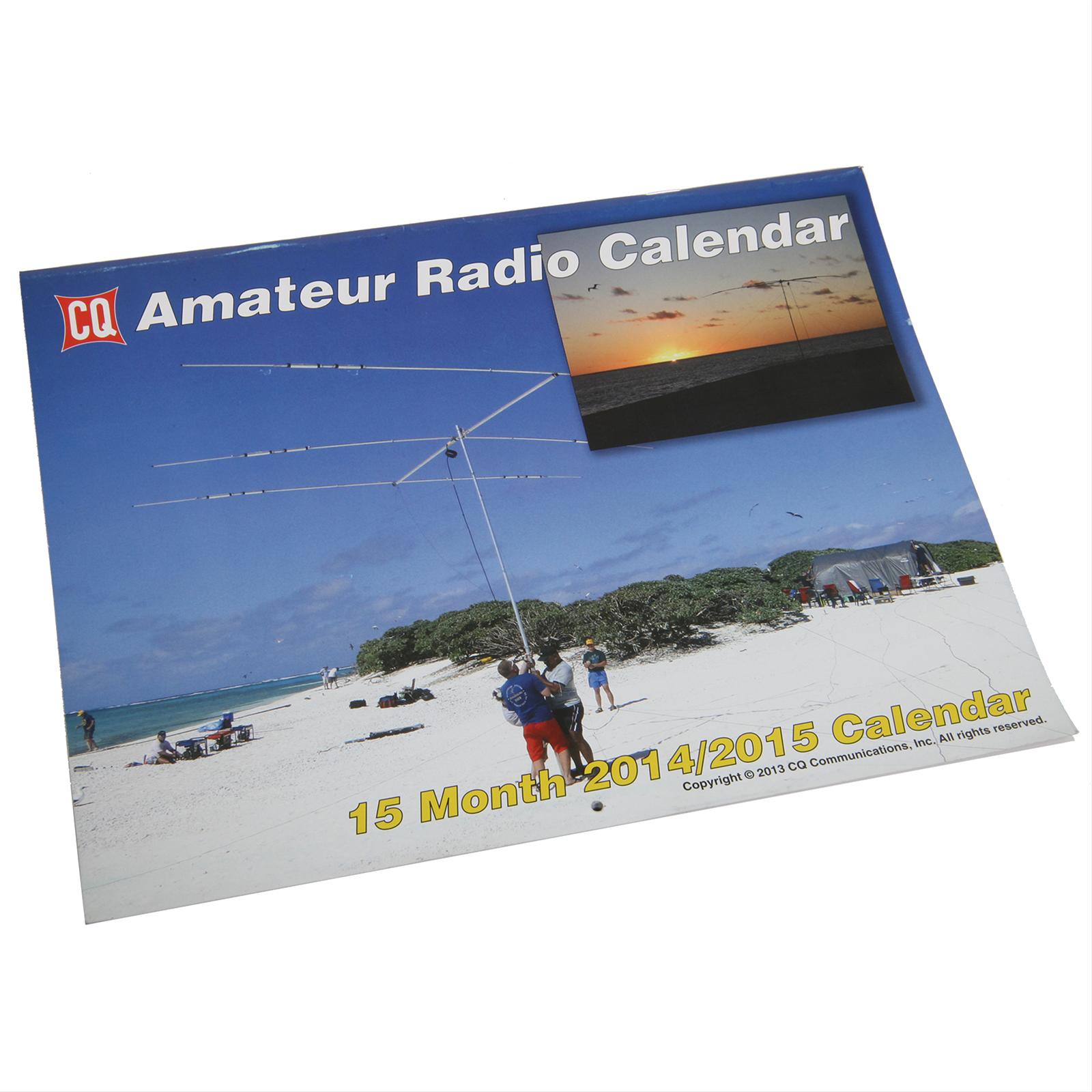 CQ Publications 2014CALENDAR CQ Amateur Radio 201415 Calendars DX