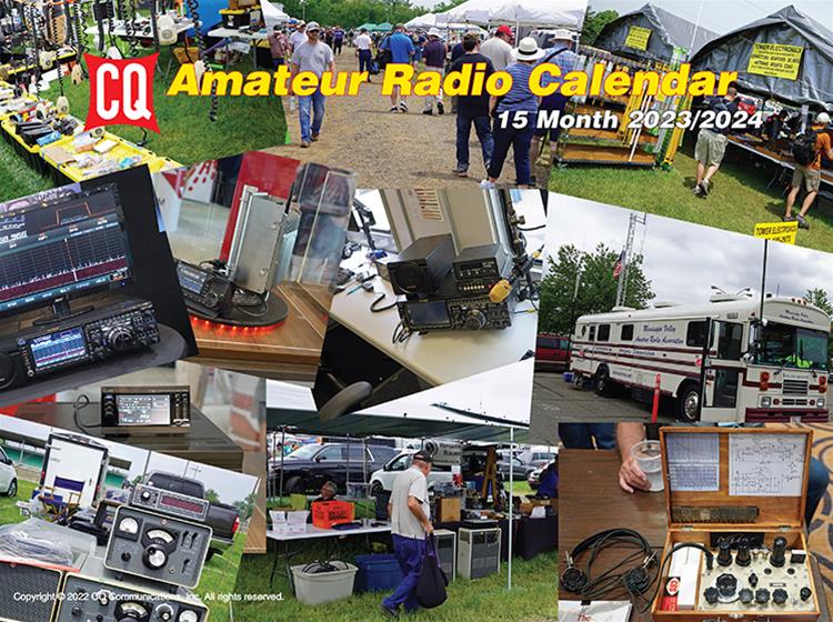 CQ Publications 2024ARC CQ Amateur Radio 202324 Calendars DX