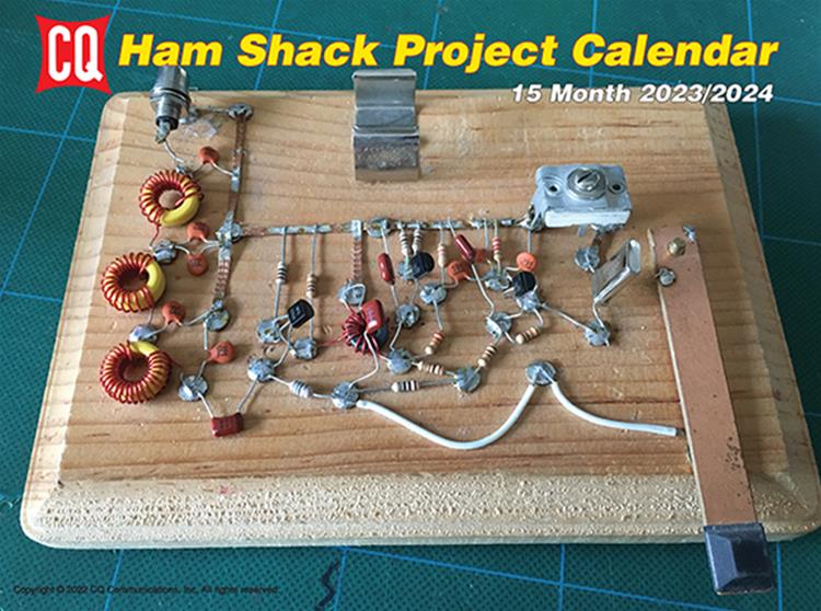 CQ Publications 2024HSPC CQ Ham Shack Project 202324 Calendars DX