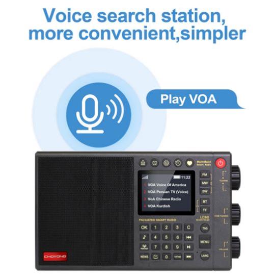 CHOYONG Multi-Band インターネットラジオ LC90 CHOYONG LC90 Multi-Band Smart Internet Radio Portable AM/FM