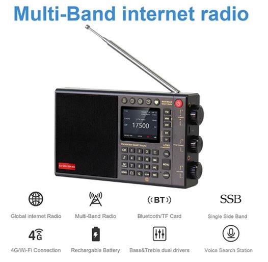 【週末お値下げ・美品】CHOYONG LC90 インターネットラジオグローバル版 ChoYong LC90 Multi-Band Smart Internet Radio（Global version