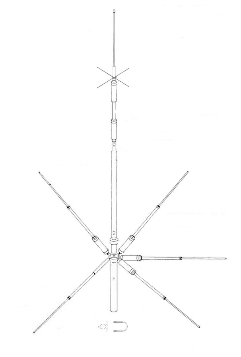 DIAMOND CP-5HS II アンテナ DIAMOND, CP-5HS, Antenna HF Vertical Multi Band, CP5HS