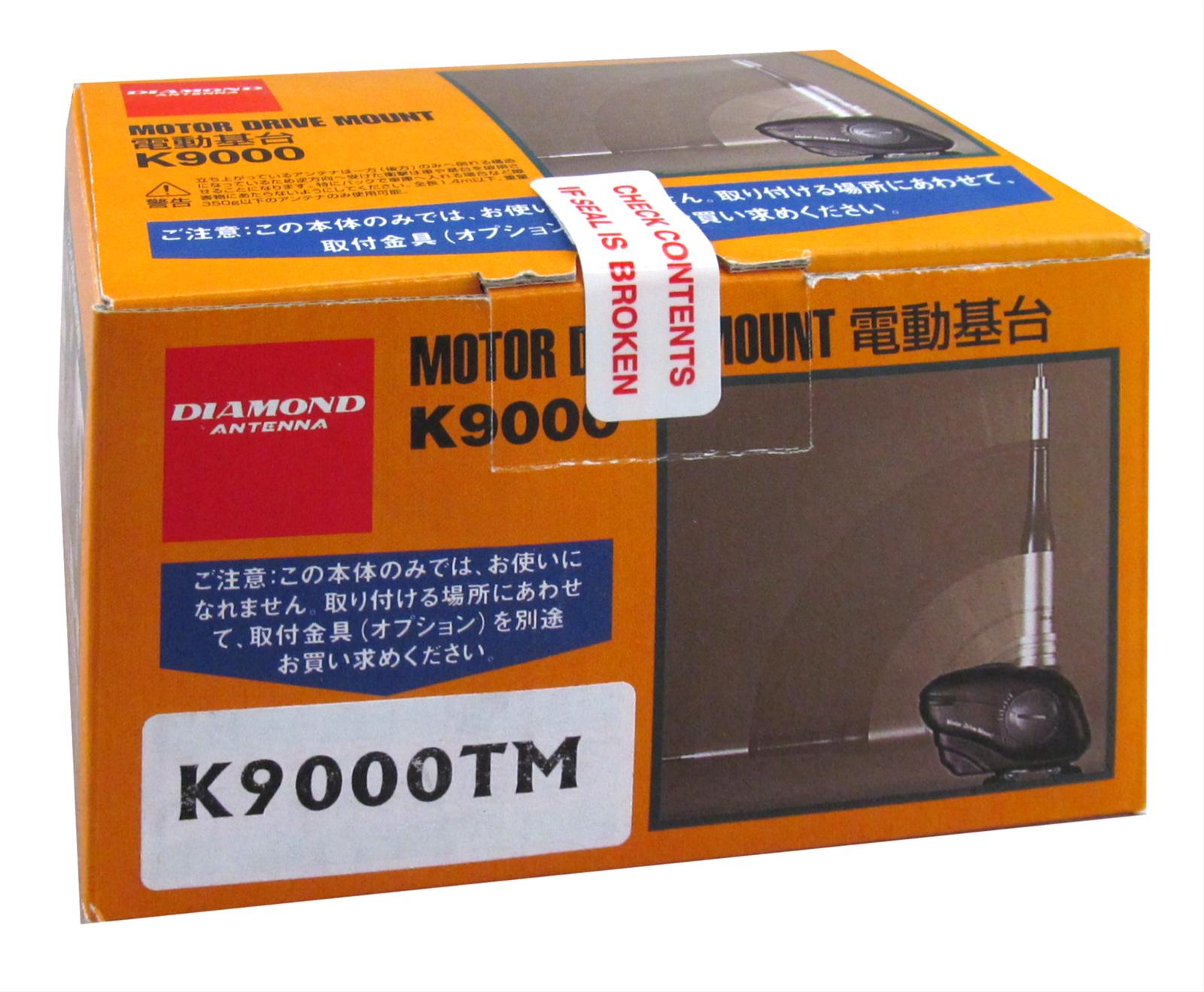 Diamond Antenna K9000TM Diamond Antenna K9000 Series Mobile Motor Drive