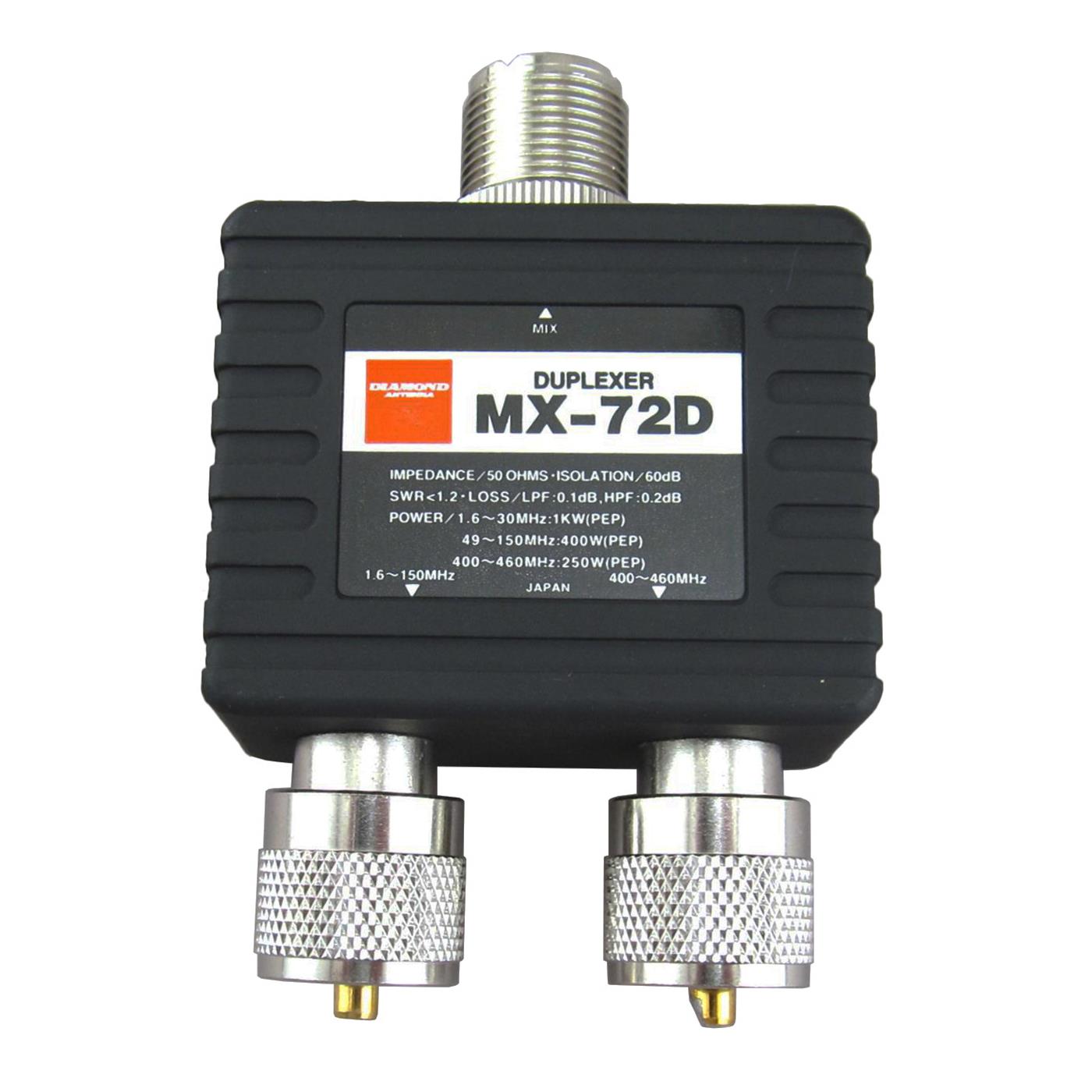 Diamond Antenna MX72D Diamond Antenna Duplexers | DX Engineering