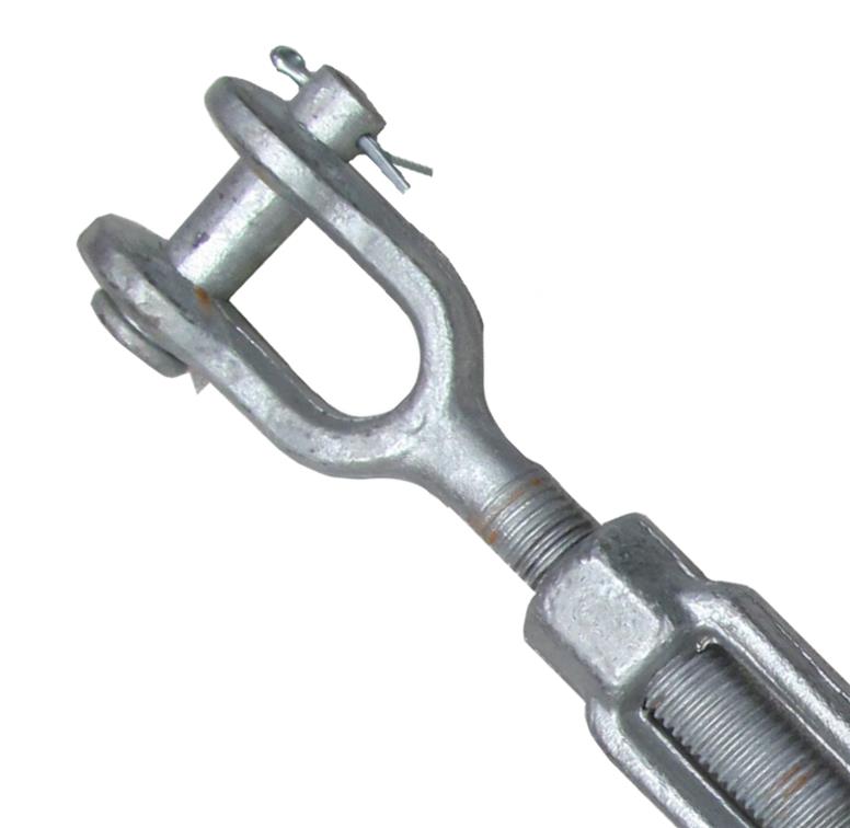 Misc Vendor 34TBEJ Tower Guy Line Galvanized Turnbuckles DX Engineering