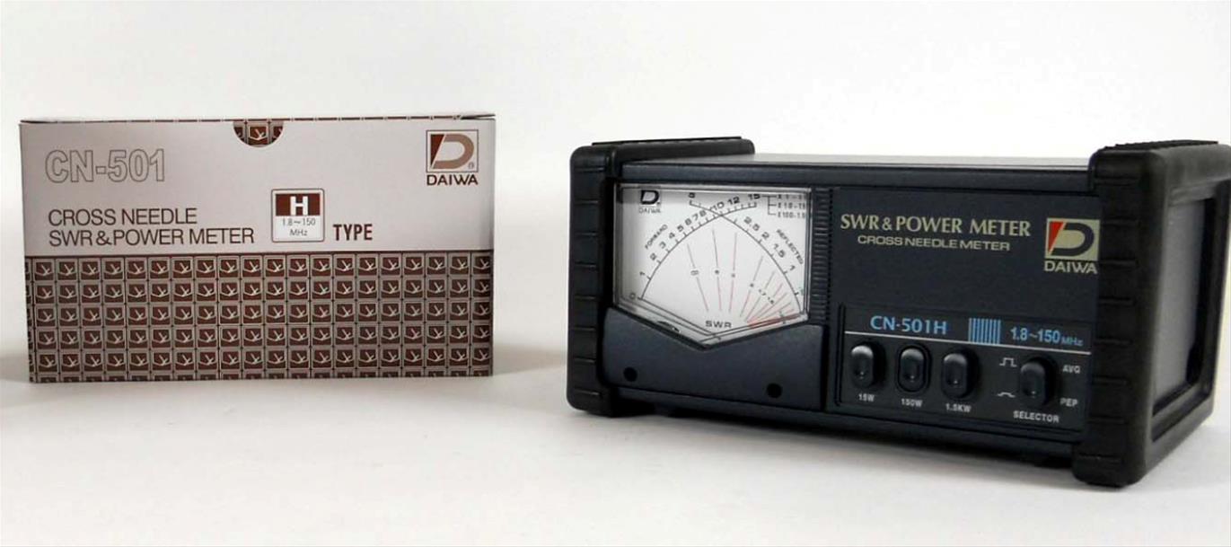 Daiwa CN-501H HF/VHF Bench Meters