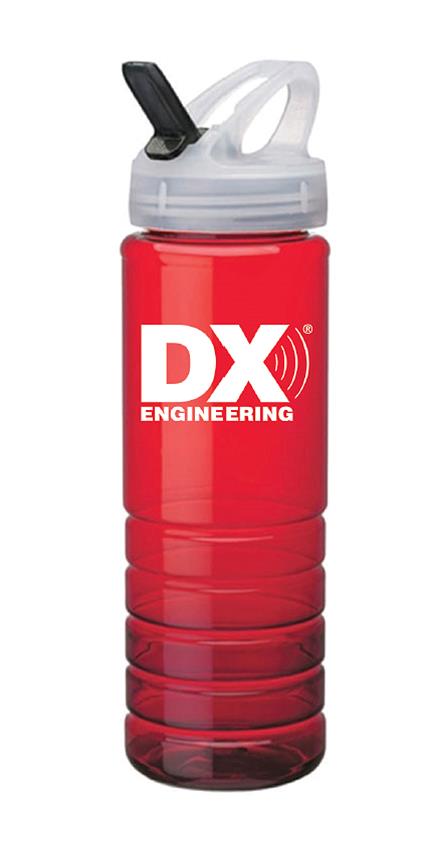 DX Engineering DXE-26OZBOTTLERD DX Engineering Red 26 oz. Water Bottles