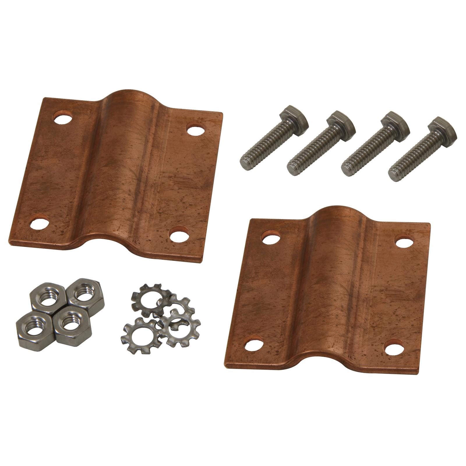 DX Engineering DXE58R112S DX Engineering Copper Strap Bonding Clamps