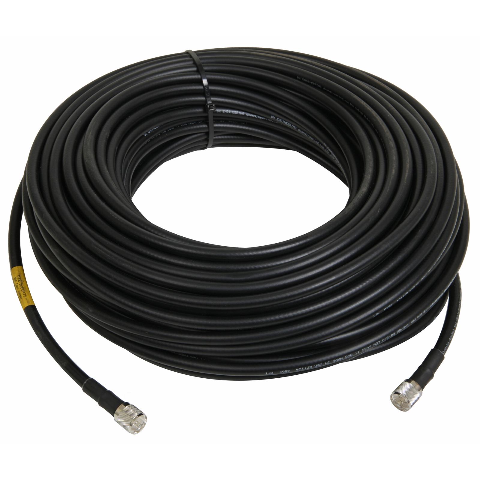 DX Engineering DXE-8UDU175 DX Engineering RG-8/U 50-ohm Coax Cable ...