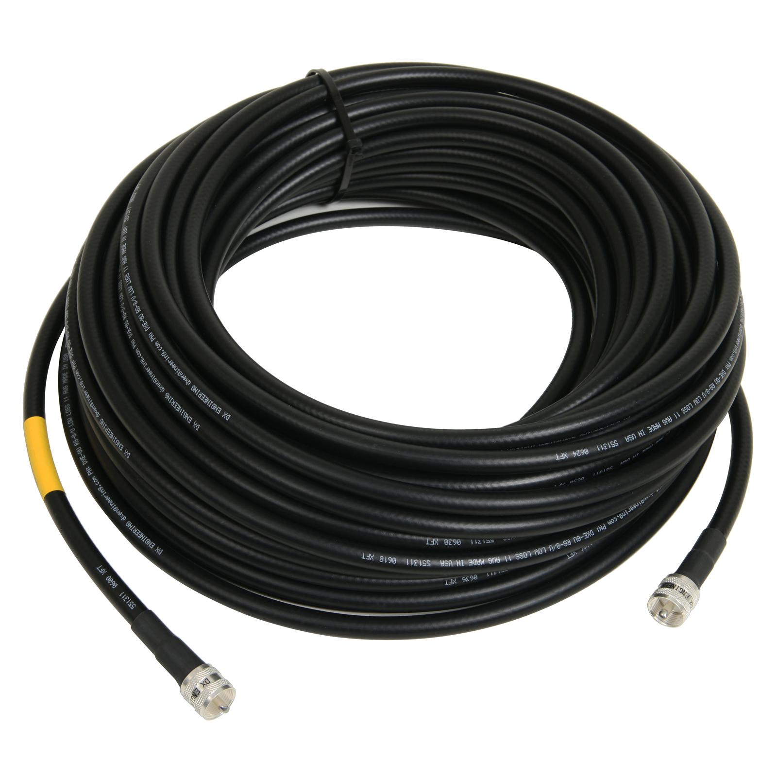 Dx Engineering Dxe 8udx100 Dx Engineering Rg 8u Pl 259 Low Loss 50 Ohm Coax Cable Assemblies 9838