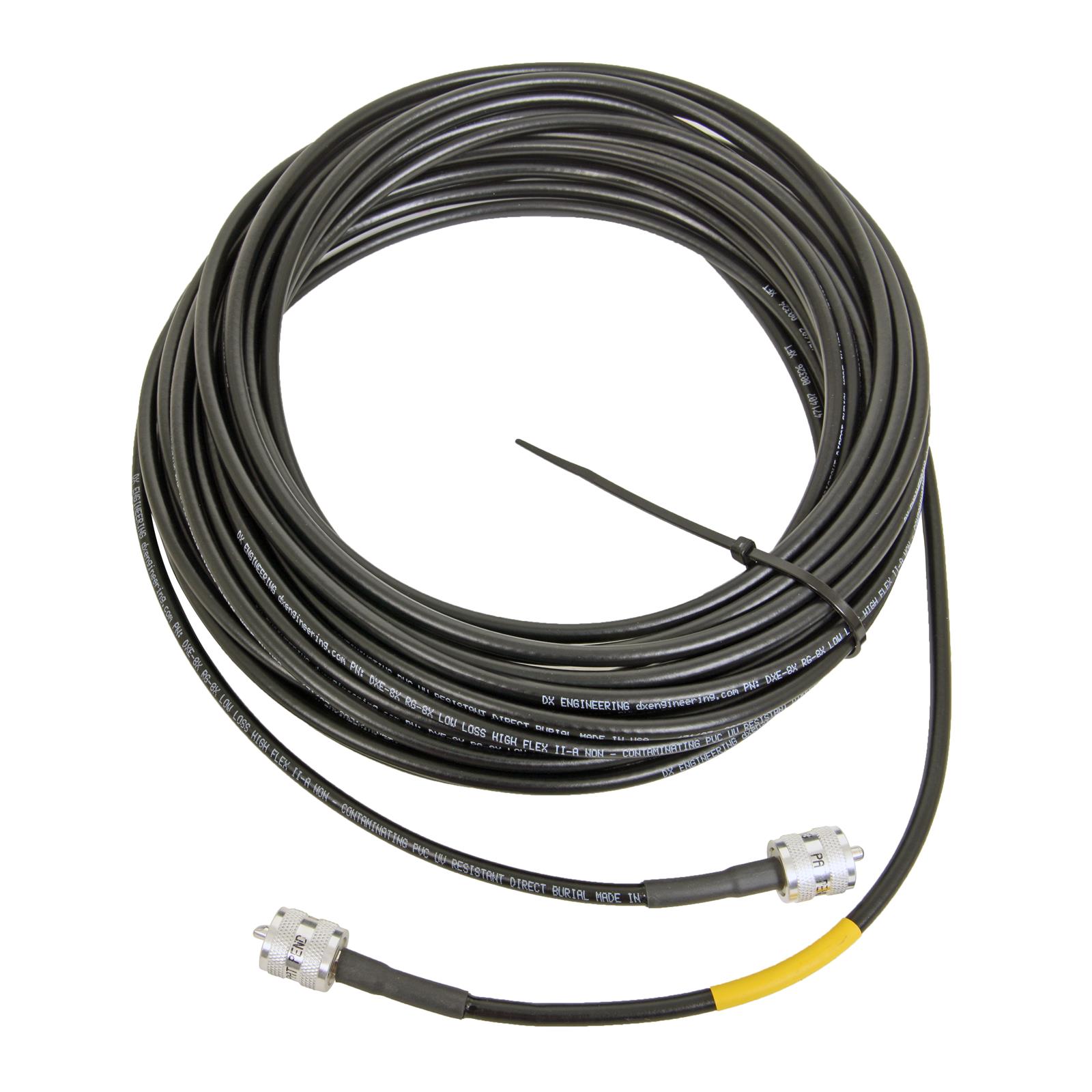 Dx Engineering Dxe 8xdx050 Dx Engineering Rg 8x Pl 259 Low Loss 50 Ohm Coax Cable Assemblies 8601