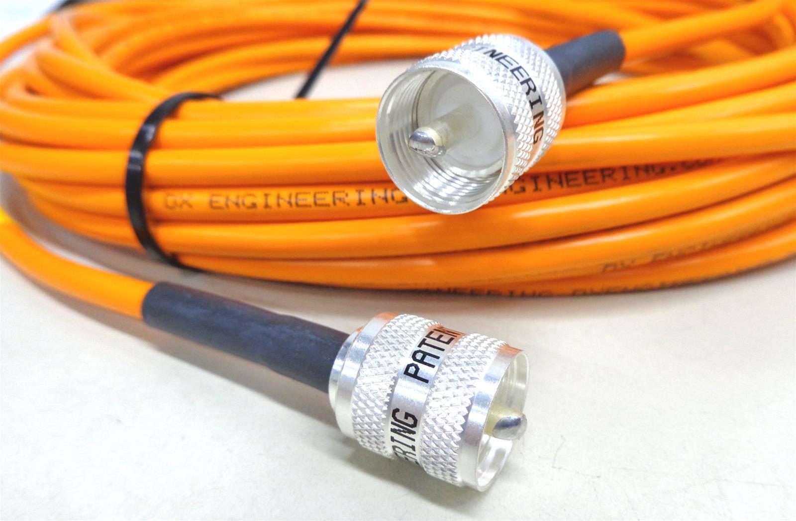 Dx Engineering Dxe 8xvdx035 Dx Engineering Rg 8x High Visibility Orange 50 Ohm Coaxial Cable 4250