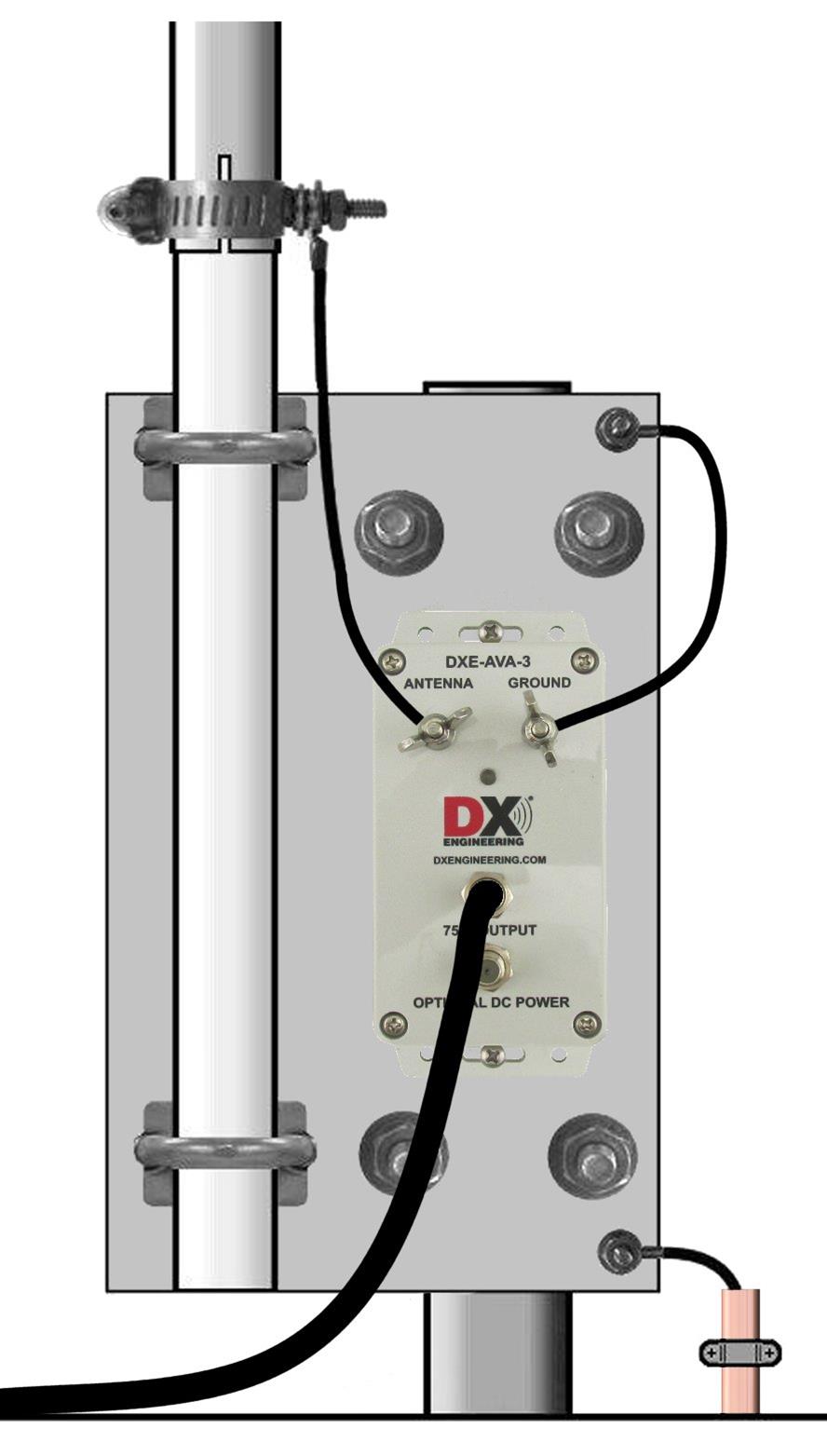 Hi-Z Antennas DXE-AL24 DX Engineering Aluminum Receive