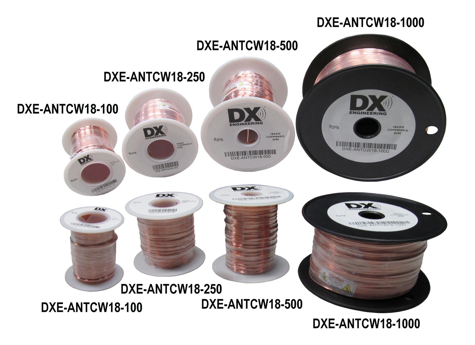 DX Engineering DXEANTCW18100 DX Engineering Copperweld® Antenna Wire