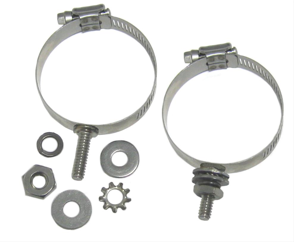 DX Engineering Stainless Mounting Clamps with Studs DXE-ECLS