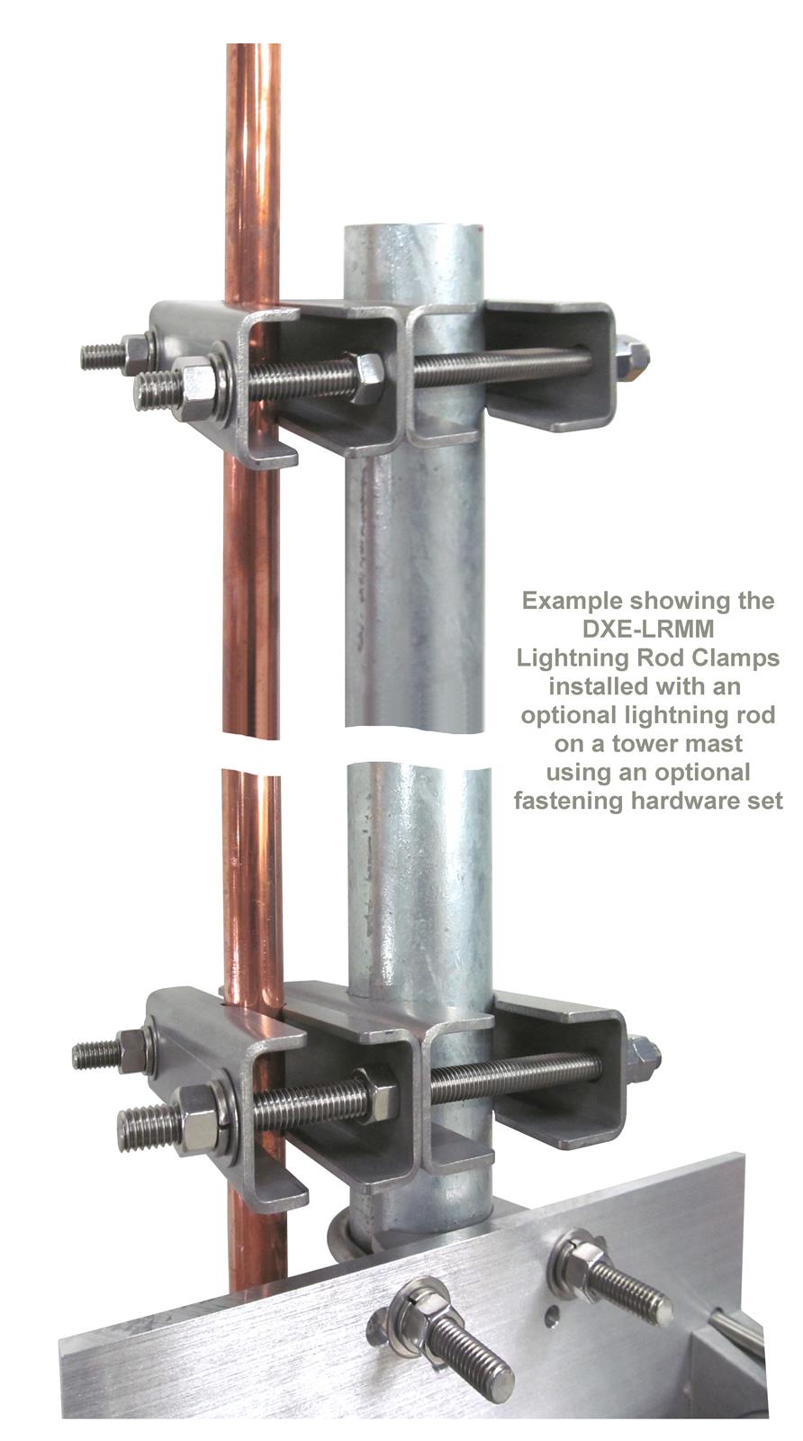 DX Engineering DXELRMM2834 DX Engineering Lightning Rod Kits DX Engineering