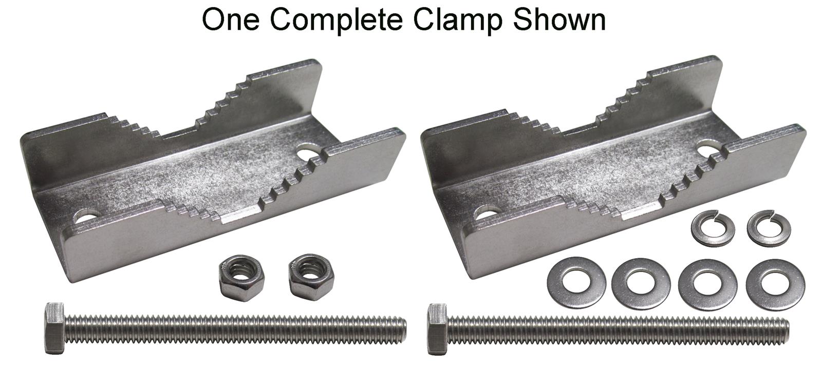 Chassis Engineering 1.25in -1.37in Stainless Steel Clamp Chassis Engineering 1.25in -1.37in Stainless Steel Clamp