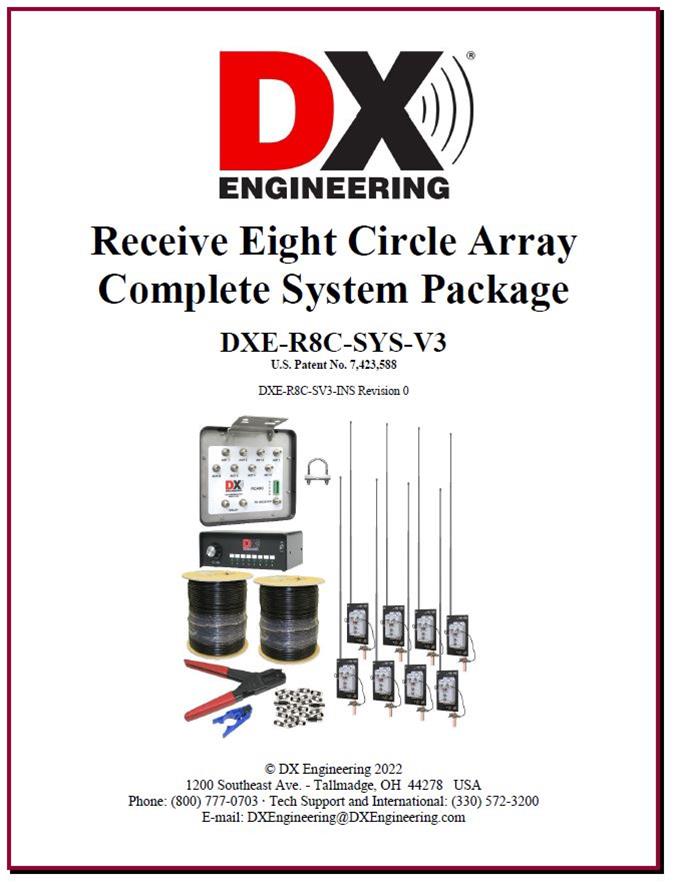 DX Engineering DXER8CSYSV3 DX Engineering Receive Eight Circle V3