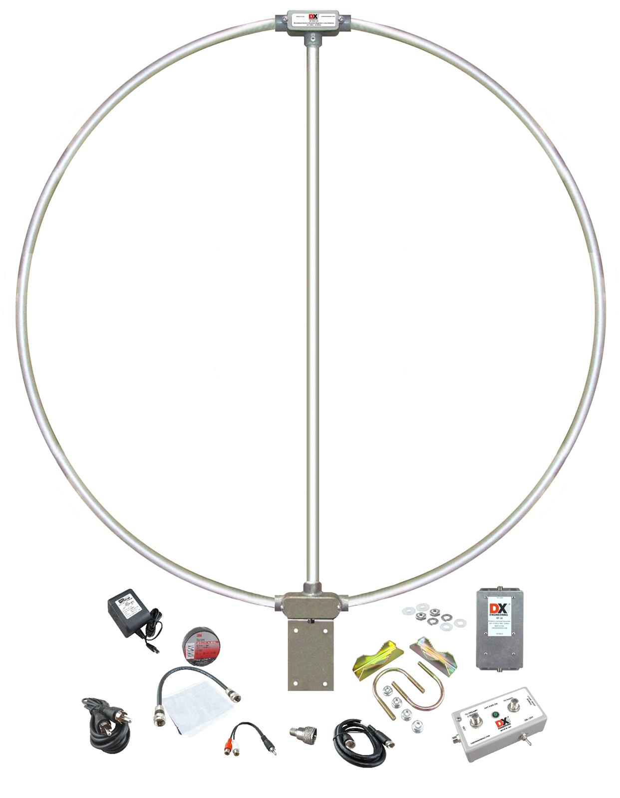 RF-PRO-1B® Active Magnetic Loop Antennas
