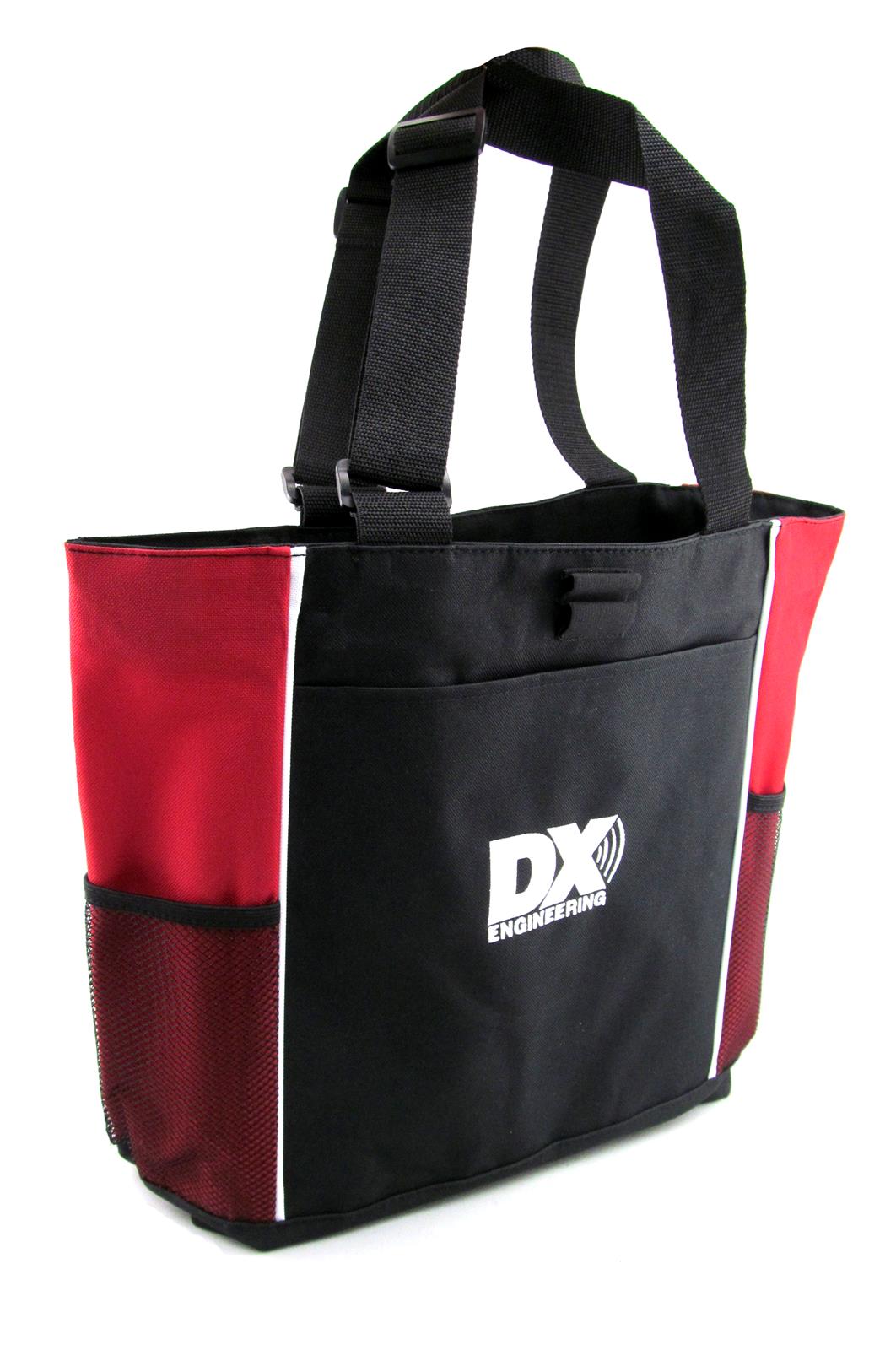 DX Engineering DXE-TOTE-BK-RD DX Engineering Logo Tote Bags | DX ...