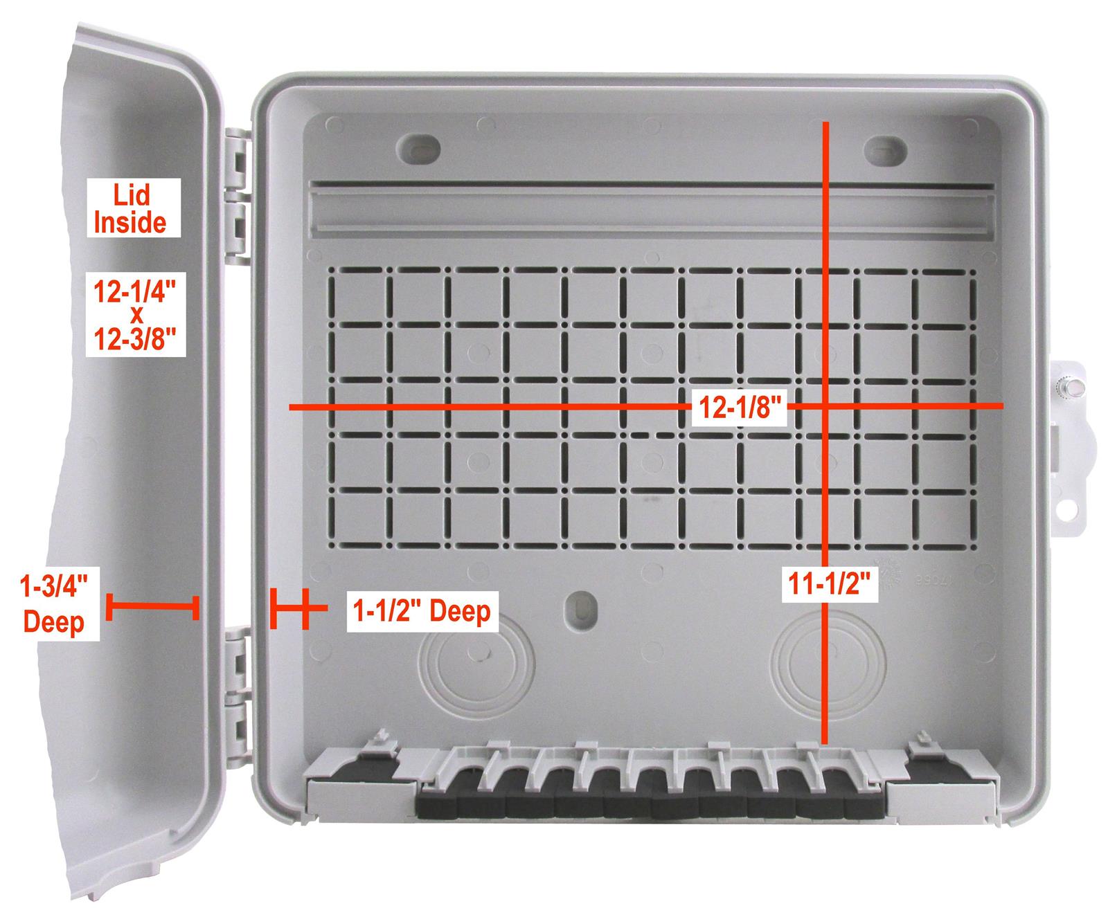 DX Engineering DXE-UE-2P DX Engineering Utility Enclosure DX Engineering DXE-UE-2P DX Engineering Utility Enclosure